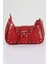 Bony Zımbalı Timsah Desenli Kırmızı Kol Çantası 1