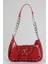Bony Zımbalı Timsah Desenli Kırmızı Kol Çantası 2
