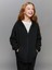 Yeni Sezon Kapüşonlu Kız Çocuk Fermuarlı Sweatshirt 1