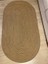 Kopya - Oval Jüt Yuvarlak Hasır Görünümlü Klasik Halı Kilim 2