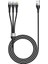 Zore Zr-43 3in1 Usb-A To Lightning – Type-C – Micro Şarj ve Data Kablosu 20W 1.5m 1