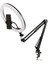 Esnek Masaüstü Sıkıştırmalı Tiktoker Ring Light LED Selfie Yayın Işığı 10 Inç + Stand Lüx 4