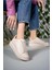 Darkstep 156 Sneaker Unisex Spor Ayakkabı Bej 5