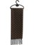 Unisex Floş Yün Desenli Şal Atkı (190 Cm) 1