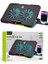 Çift Fanlı 9-17'' Uyumlu Rgb Gaming Laptop Soğutucu Cooling Pad Ayarlanabilir Notebook Altlığı 1