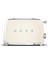 Beyaz TSF01CREU Retro Krem 2x2 Slot Ekmek Kızartma Makinesi 2