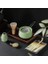 7 Adet Matcha Çırpma Teli Seti, Matcha Latte Kahve Çay Yapımı Için Seramik Kase, Bambu Çırpma Teli ve Tutucu, Paslanmaz Elek, Kepçe ve Çay Bezi ile Matcha Kiti 5