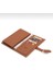 Yumuşak Suni Deri Yatay Kadın Cüzdan Şık Tasarım ve Fermuarlı Bölme 5