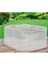 Bahçe Mobilya Brandası Su Geçirmez Gri 260x160x80 cm Masa Sandalye Koruma Kılıfı 2