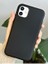 Iphone 11 Uyumlu Içi Kadife Leke Tutmaz Sıvı Silikon Lansman Kılıf 1