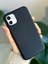Iphone 11 Uyumlu Içi Kadife Leke Tutmaz Sıvı Silikon Lansman Kılıf 3