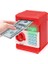 Akıllı Atm Kumbara ve Mini Banka – Şifreli ve Dijital Kasa Kırmızı 1