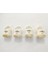 AP-30M2 Finger Picks Bej Parmak Tarzı Pena, Akustik Gitar Pena 14/15/16/17MM (4 Adet) 1