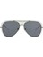 Hm 1715 C4 Gümüş Metal Unisex Güneş Gözlüğü 2