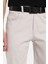Erkek Regular Fit Rahat Kesim Kanvas Kırık Beyaz Pantolon 2
