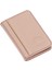 Hakiki Deri Bol Kart Bölmeli Unisex Kartlık - Pudra 2
