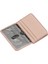 Hakiki Deri Bol Kart Bölmeli Unisex Kartlık - Pudra 3