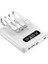 Pw-97 10.000MAH 2.4A, Lcd’li 1xusb-A Dahili Mikro Type-C, Lightning Powerbank 2