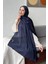 Janjan Şal Lacivert 1