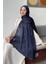 Janjan Şal Lacivert 3