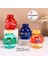 Mini Renkli Figürlü Su Şişesi 350ML Plastik Matara Dayanıklı ve Taşınabilir 8