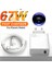 Turbo Hızlı Şarj Xiaomi Redmi Samsung Uyumlu 67W Turbo Hızlı Şarj Cihazı 67WATT Şarj Seti 2