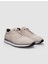 Bej Erkek Deri Sneaker 124194 2