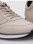 Bej Erkek Deri Sneaker 124194 4