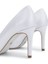 Kadın Hakiki Deri Beyaz Sedef Topuklu Ayakkabı 4