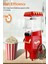 Kırmızı Party Time Yağsız Kompakt Popcorn Mısır Patlatma Makinesi 5