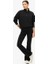 Siyah Kadın Standart Düz Sweatshirt W2012170A 1