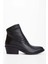 Kadın Hakiki Deri Siyah Deri Casual Bot 1