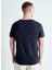 Lacivert Erkek Standart Desensiz T-Shirt MBYSA18BH25NAVY 4