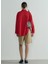 Kırmızı Kadın Oversize Gömlek 418136766 R001 5