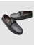 Gri Erkek Deri Loafer 115113 4