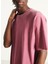 Pembe Erkek Standart Desensiz T-Shirt MFIZ02AH25CANDVIN 2
