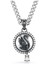 5680868 Swarovski Kolye Swan:pend Prl Gry/rhs 1