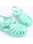 Yeşil Kız Çocuk Sandalet Sun 201 -F -Vert Tendre 5