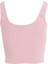 Basıc Askılı Pembe Crop Top 3