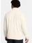 Beyaz Erkek Fermuarlı Normal Düz Sweatshirt 1387570-110 Ua Expanse Fleece Hz 2
