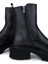 Kadın Hakiki Deri Siyah Floter Casual Bot 4
