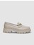 Bej Kadın Deri Loafer 29965 1