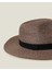 Chocolate Fedora Hasır Şapka 3