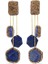 Lapis Crystal Sahra Earrings 1