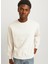 Ekru Erkek Bisiklet Oversize Sweatshirt 12259945_JJEURBAN Edge Sweat Crew N 2