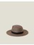 Chocolate Fedora Hasır Şapka 2
