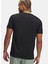 1389802-001-UA Launch Elite Shortsl Siyah Bisiklet Yaka Normal Düz Erkek T-Shirt 2