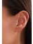 3 Baget Taşlı Lino Tragus Küpe 1