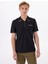 Siyah Erkek Relaxed Baskılı Polo T-Shirt D5SM-TST3857 2