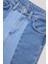 Kız Çocuk Denim Pantolon 4